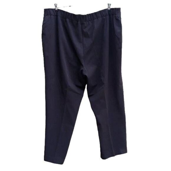 Talbots Pants Plus size 20W Dressy Flat Front Stretch Skinny Brown Career Work - Picture 2 of 8